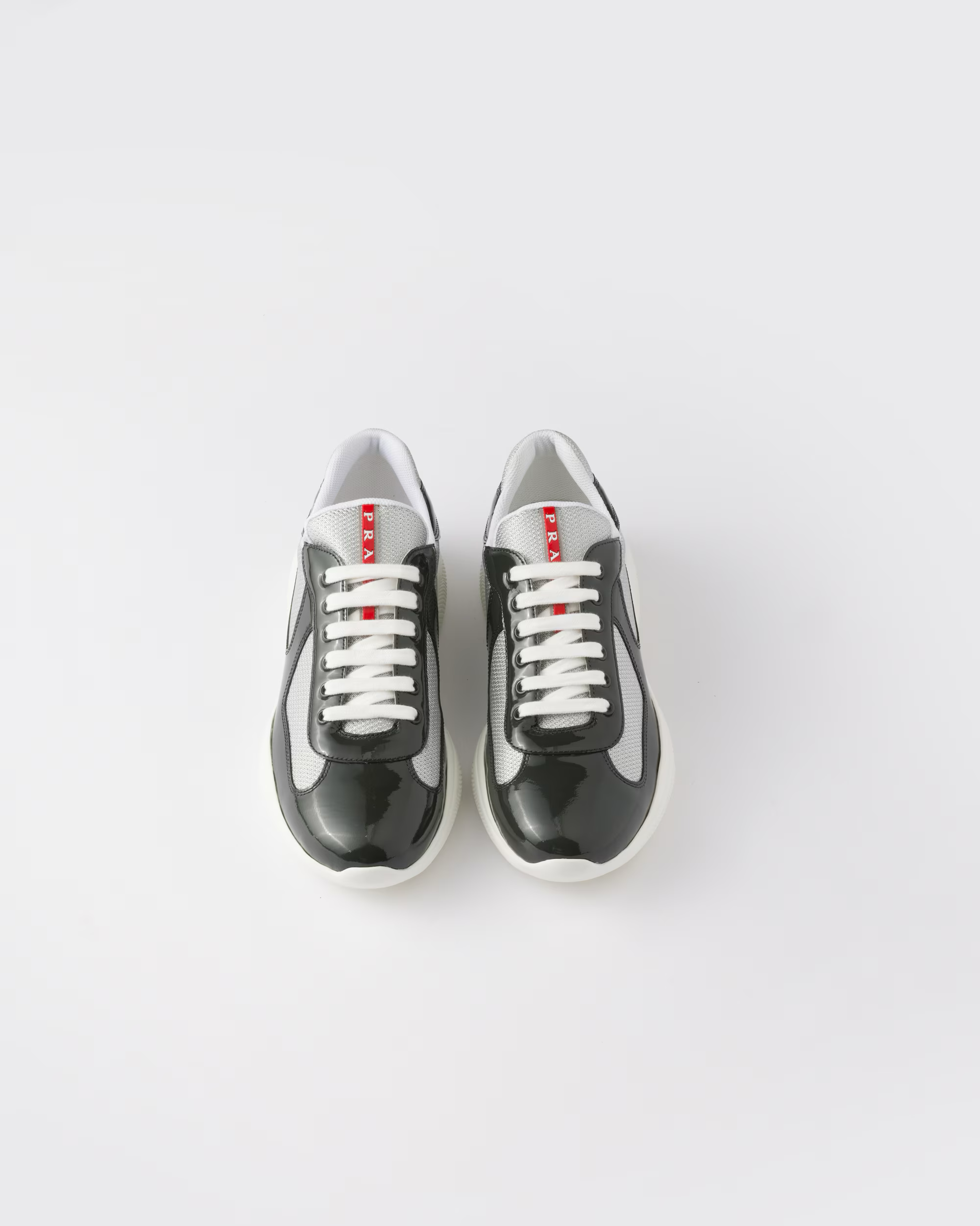 Sneakers Prada America's Cup Noir & Blanc