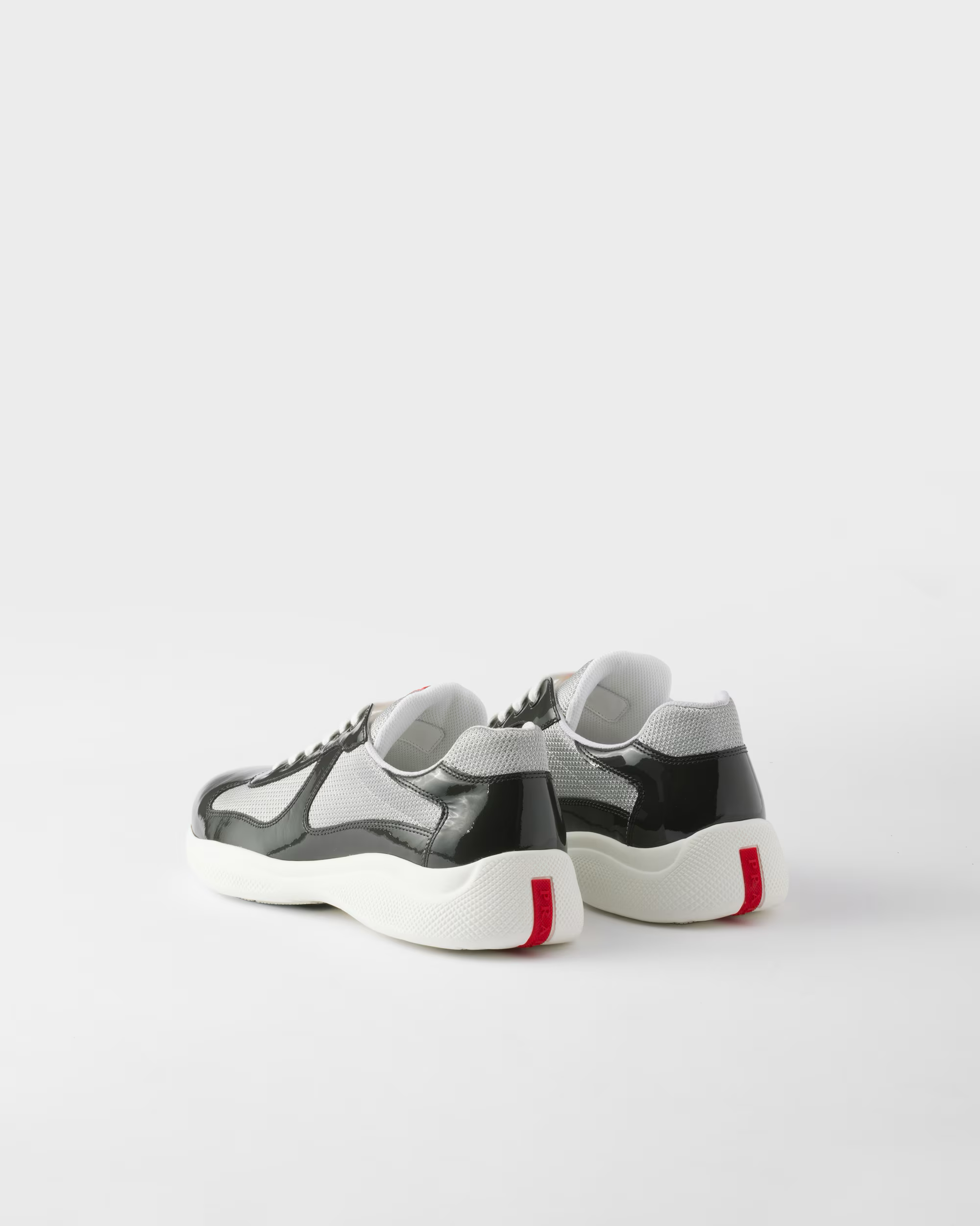 Sneakers Prada America's Cup Noir & Blanc